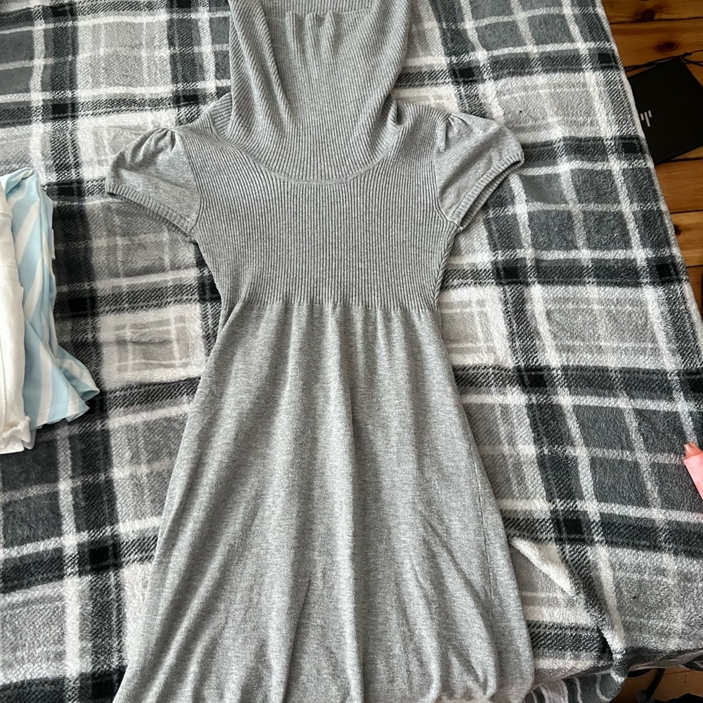 Formal Sweater Turtleneck Dress